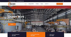 Wuhu Dingrong Metal Products Co., Ltd.的网站截图